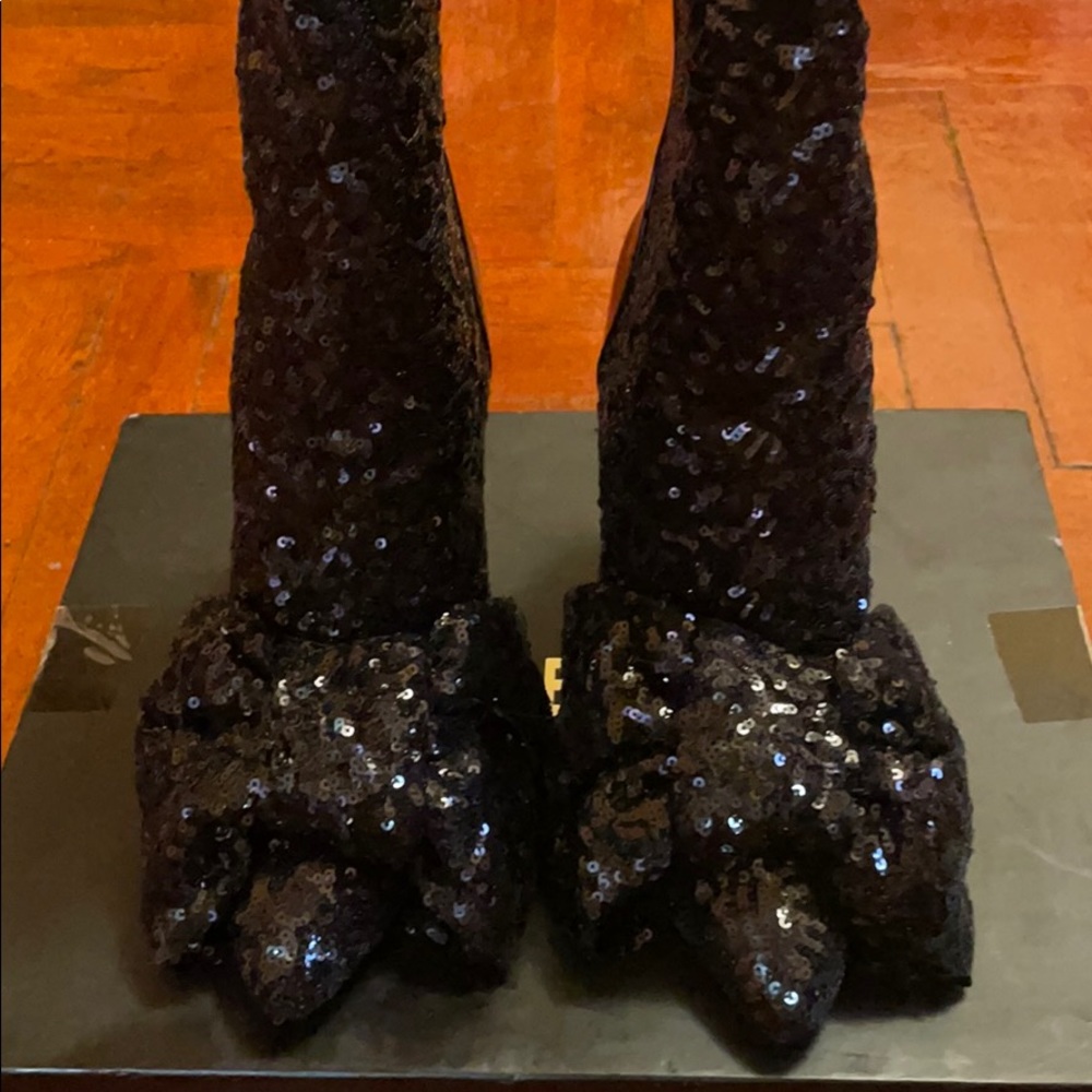 Sequin Booties - image 4